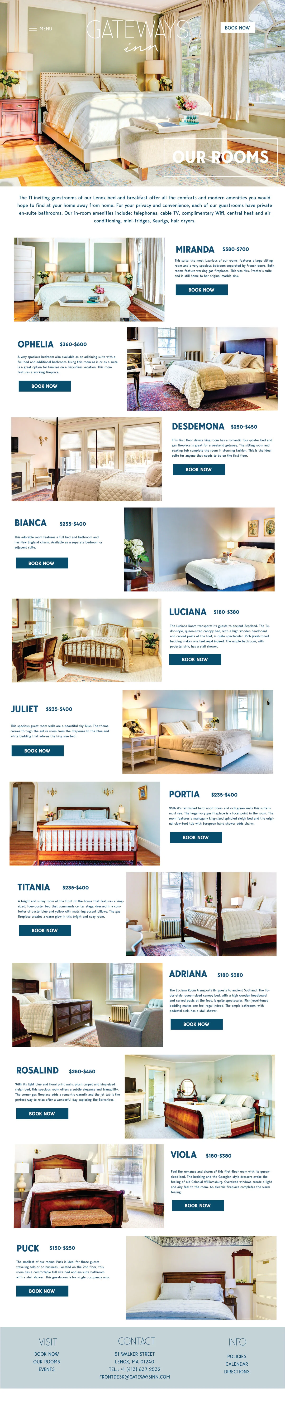 Gateways Inn Homepage